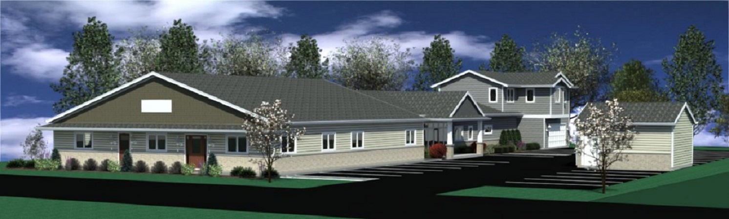 View of the two Combined Dog Care Facilities